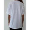Summer New Women'S Loose Casual Solid Color T-Shirt With A Stylish, Simple, And Unique Design
