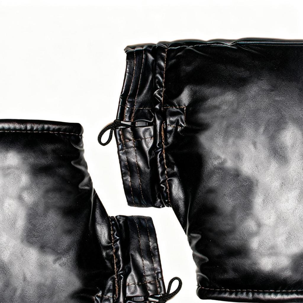 Motorrad Winter Lenkerstulpen 12V Heizhandschuhe Wasserdichte Motorrad Lenkerhandschuhe Für Roller Radfahren Fahrrad Pendeln