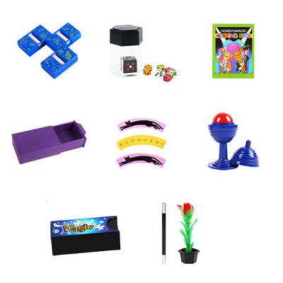 Magic Kits For Boys Girls Funny Magic Tricks Pretend Play Props Party Favor For Children Birthday Gifts
