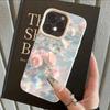 HOT Luxury Flower Lily Cool Lichee leather pattern Phone Case For iPhone 17 16e 16 15 14 13 12 11 Air Pro Max Plus X XR XSMax