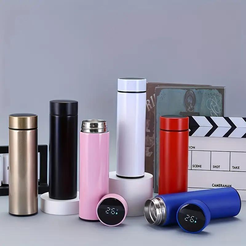 16.91oz Smart Stainless Steel Glass Cup with Temperature Display Vacuum Insulated Tea Mug Silent Base Christmas Gift Travel Mug