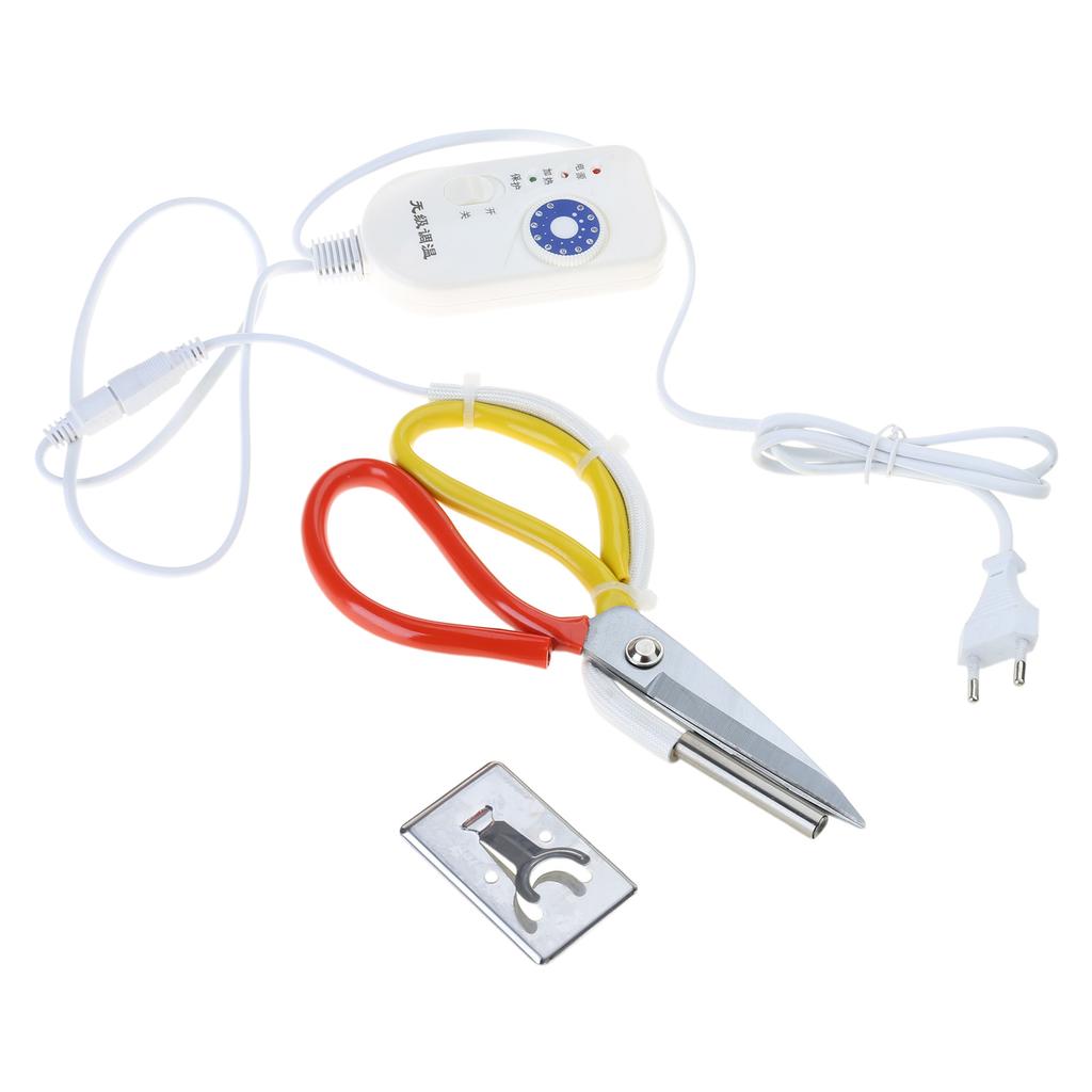 Household Cutting Scissors Electric Heating Scissors Fabric Cutting Tool Tailoring Scissors for Sewing and Crafting