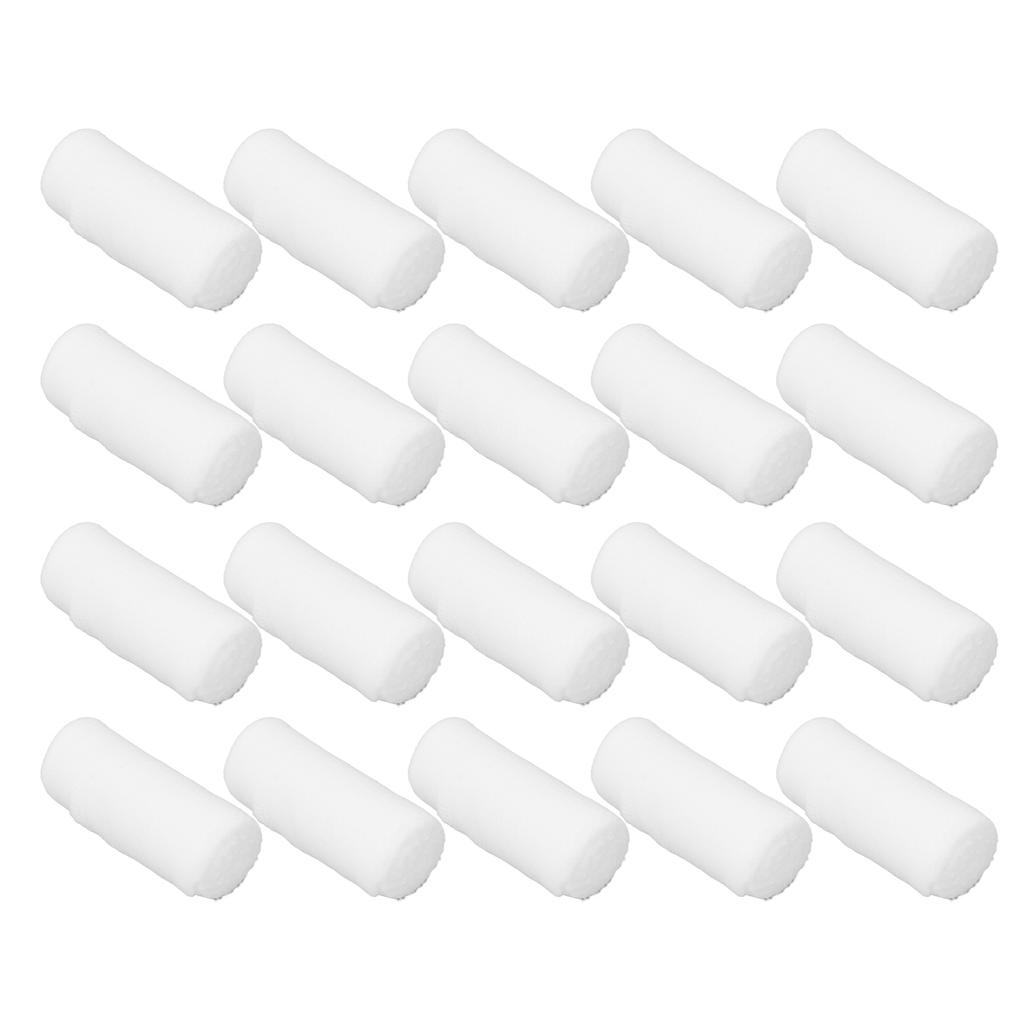 20pcs Gauze Bandage Roll Soft Breathable Stretchy Wound Care Instant Absorption Gauze Wrap 7.5x450cm
