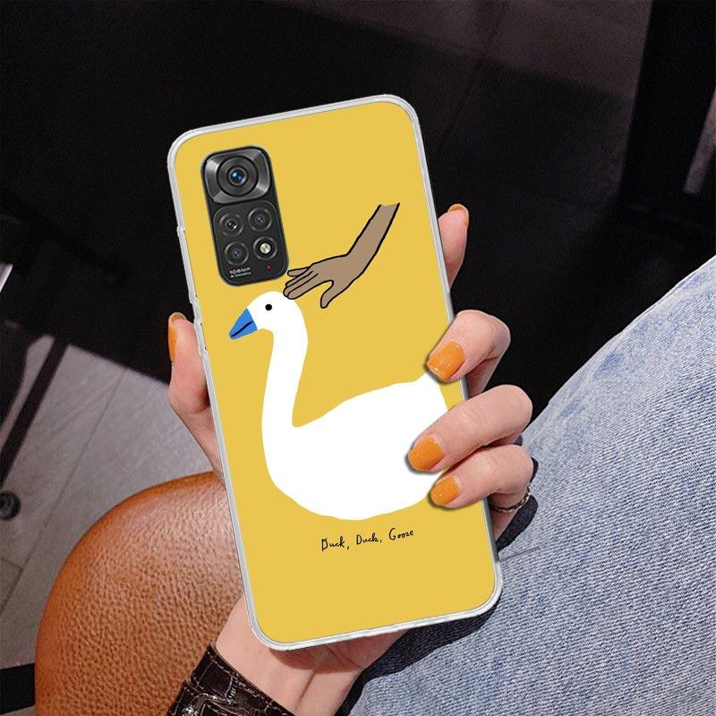 Cartoon Cute Goose Game Phnoe Case for Phnoe Case for Xiaomi Redmi Note 15 14 14S 13 Pro Plus 12 12S 11S 11E 10S 10 11T 5G Uniqu