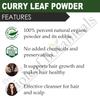 Bioleaf Botanicals Bio-Curryblätter & Guduchi (Giloy) Pulver 200g - Ayurvedischer Immunbooster & Haargesundheitsmischung