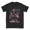 Men T-Shirt Resident Evils  Funny Cotton Tee Shirt Short Sleeve  T Shirt Crewneck Clothing Plus Size