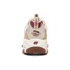 Skechers Planet Bear Mesh Synthetic Leather Comfortable Trendy Low-Top Dad Shoes Women sneaker Beige Brown 896262-NAT