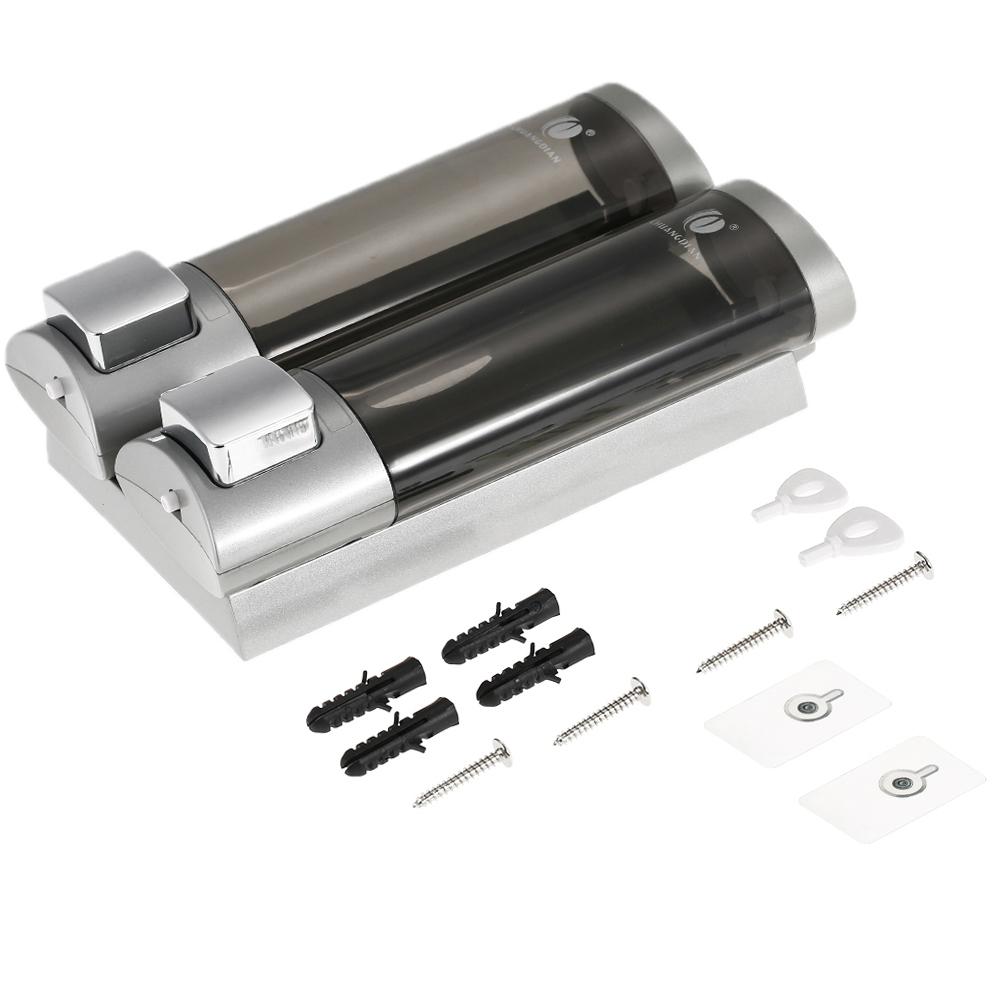 Wall Mounted Soap Dispenser Manual Soap Dispenser for Kitchen Bathroom