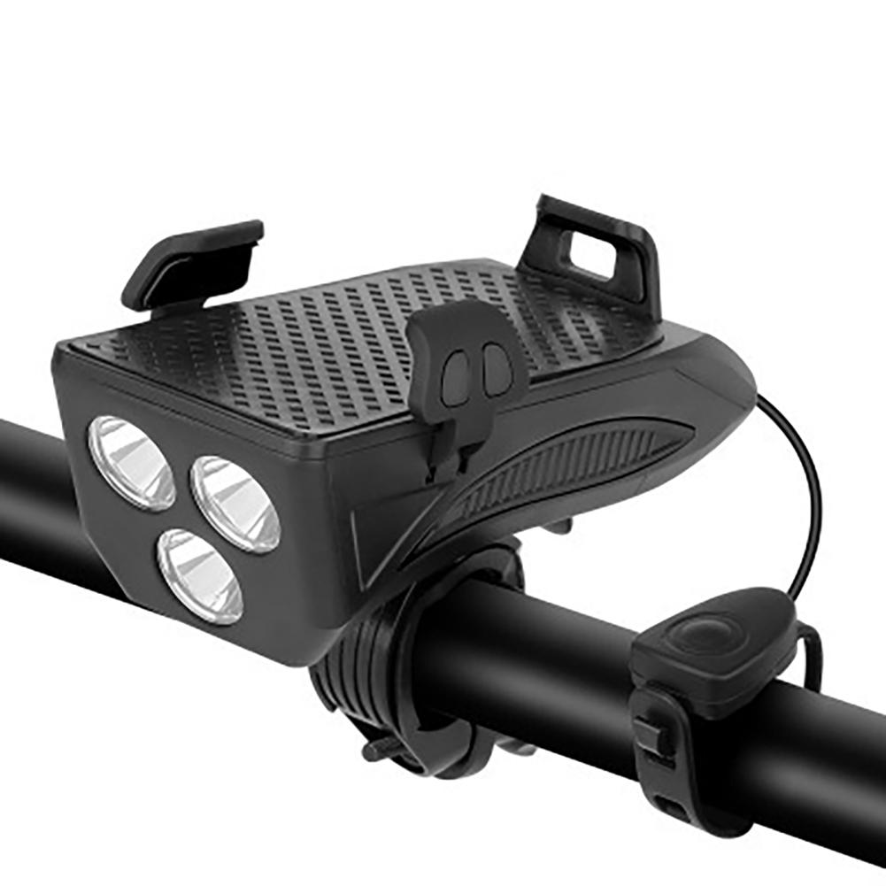 Fahrrad Frontlicht Scheinwerfer Fahrrad Horn Lampe Radfahren Telefon Halter Taschenlampe Fahrrad Zubehör
