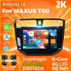 Android 14 Carplay Auto For MAXUS T60 2017 - 2021 Car Radio GPS Player Multimedia Stereo 360 Camera Navigation Video AI Voice BT