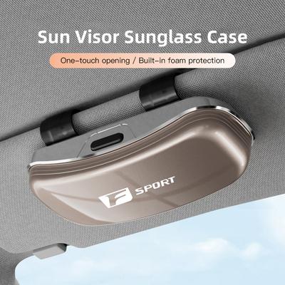 New Car Glasses Box Car Sunglasses Frame Auto Interior Accessories For ES350 GS300 UX LS IS250 Ct200h ES300h IS300h NX300h
