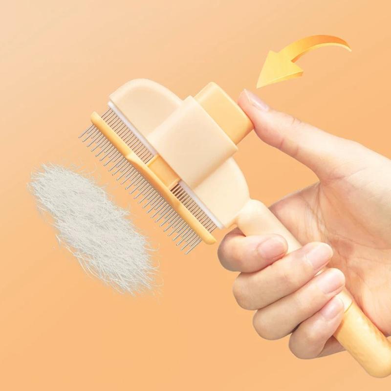 Cat Knotting Comb Pet Hair Remover Cat Self-Cleaning Comb Pet Dog Cleaning Tools Pet Supplies Grooming Fine-toothed