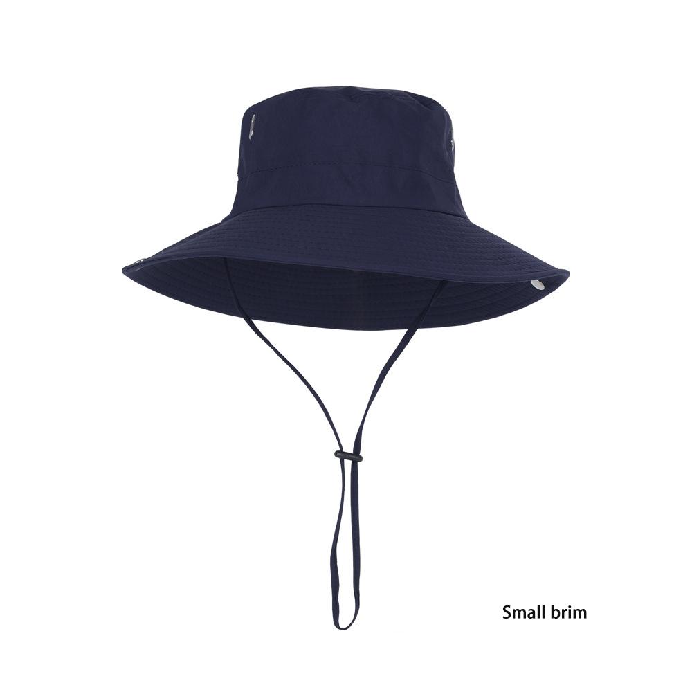 Solid Small Brim Mesh Bucket Hat Unisex Waterproof Bob Caps Hip Hop Gorros Men Women Panama Cap Beach Fishing Boonie Sunhat