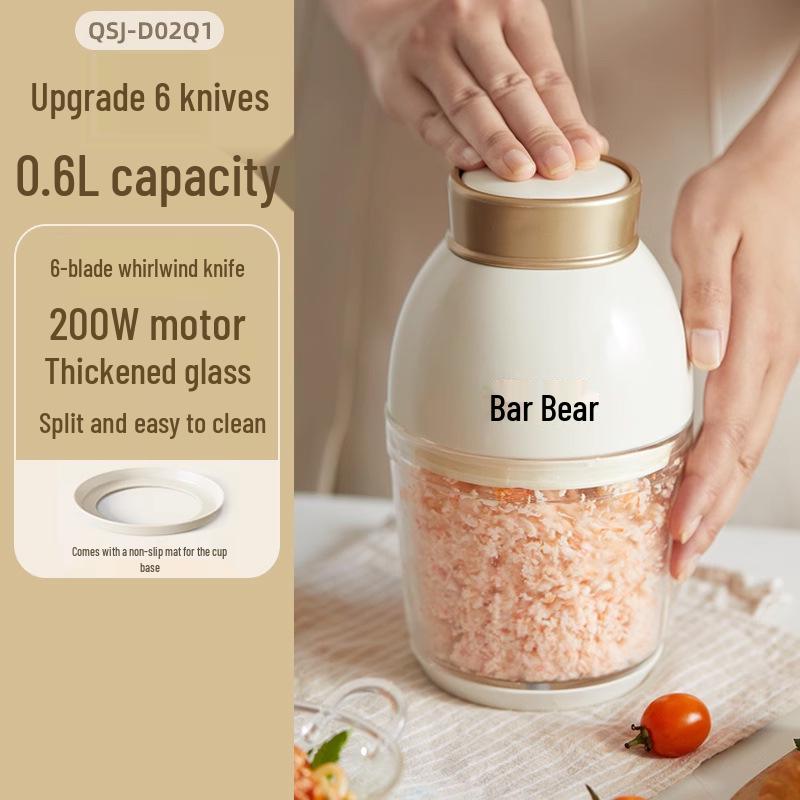 Little Bear Multi-Functional Baby Food Maker: Blender, Juicer, and Mini Meat Grinder