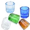Zahnmedizinische Mischschalen Glasschale Haushalts-Oktagonale Becher für Dental-Labor Pulverhalter Behälter Werkzeug