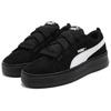 Puma Platform Simple Versatile Durable Low-Top Sneakers Women Sneakers Black 404158-02