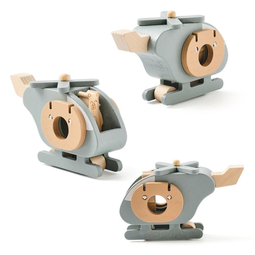 Simulation Helicopter Children's Puzzle Toy  Fine Motor Skills Toys