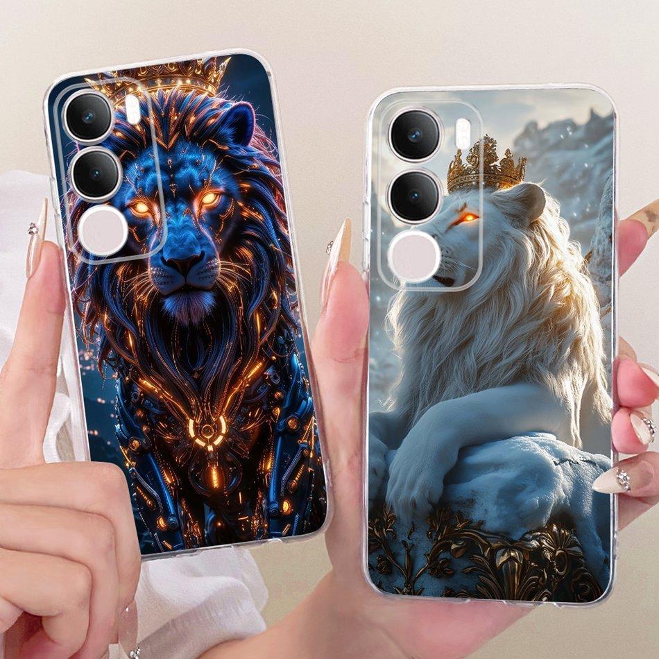 For Vivo Y19s Pro Cool Dragon Tiger Pattern Phone Case For Vivo Y19s Y 19S Pro V2419 Soft Silicone TPU Cases
