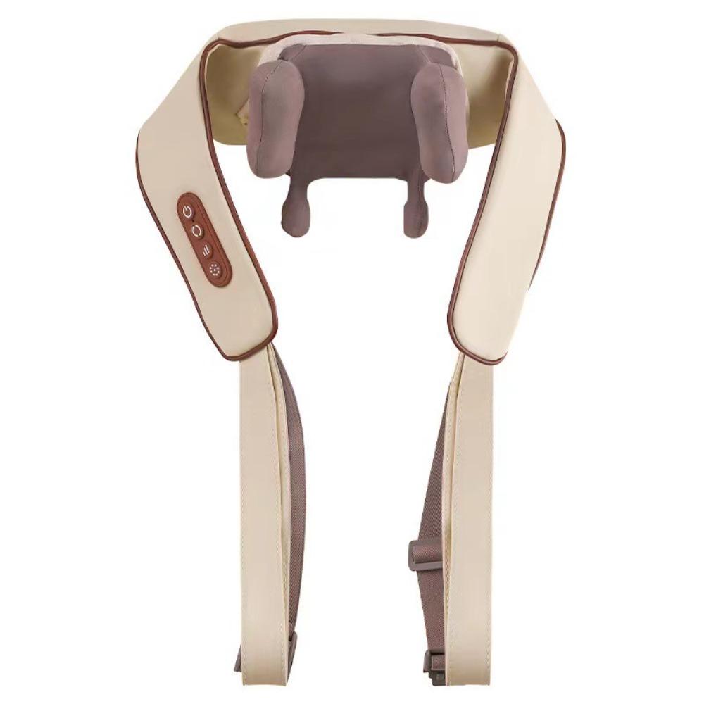 Portable Neck Shoulder Massager Electric Kneading Massage Shawl Cordless Massage Pillow  Fitness