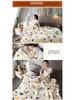 Double-Sided Fleece Raschel Blanket - Cozy Winter Wedding & Office Nap Gift