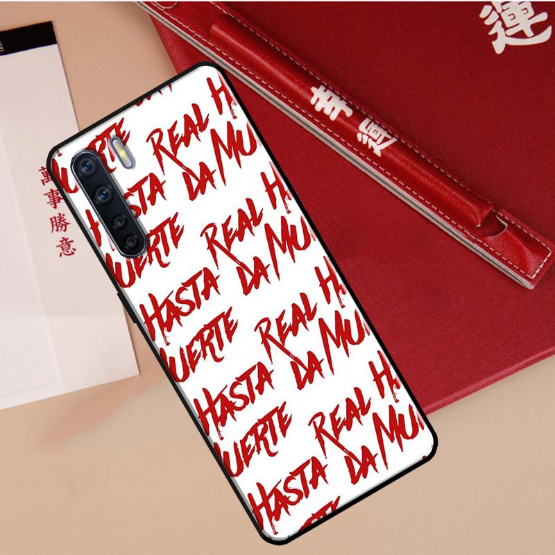Anuel AA Real Hasta La Muerte Cover For OPPO A96 A76 A16 A17 A57 A77 A57s A15 A5 A9 A31 A53 A52 A72 A93 A54 A74 A94 Case