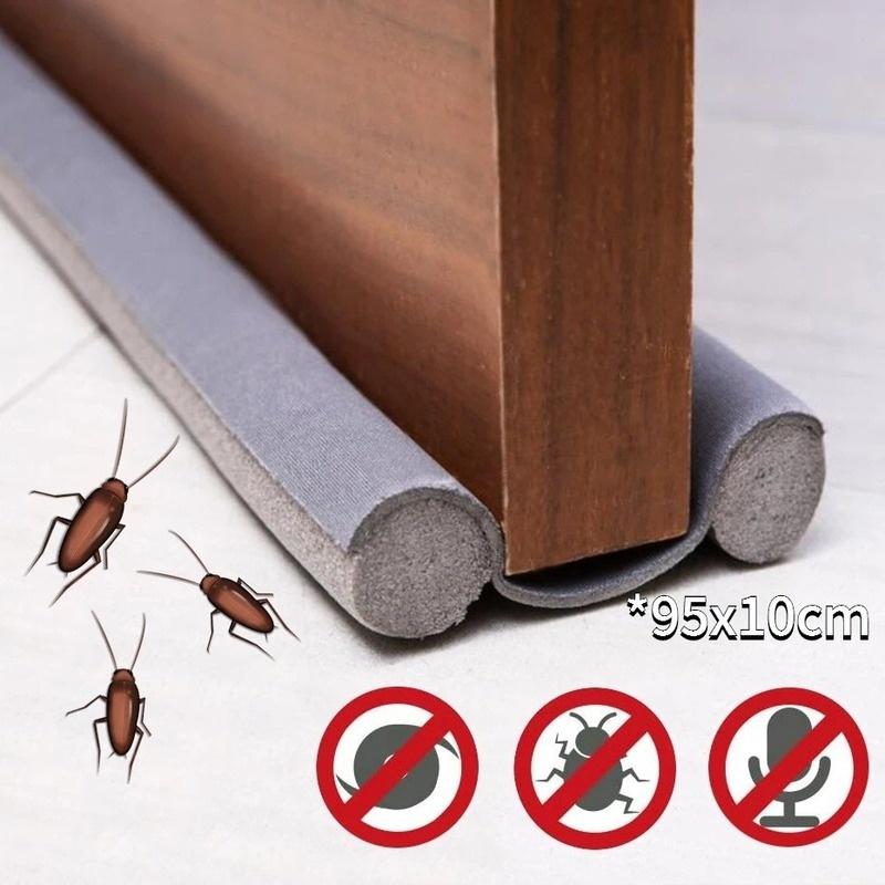 Household New Door Bottoom Seal Strip Flexible Wind Noise Reduction Stopper Under Door Sealing Blocker Soundproof Weatherstrip Anti-cockroach