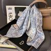 14 momme 100% Natural Twill Silk Scarf for Women Double side Female Foulard Headband Shawl Wrap Square Neckerchief Hijab Scarves