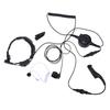 Professional Microphone Earpiece Headset Headphone For P8268 DP4800 DP4600 DP3400 Radios Big Button Easy To Operate