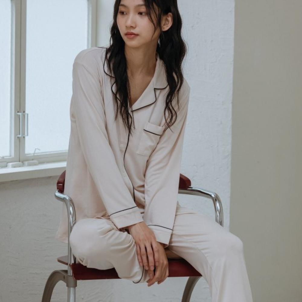 Frenchiel Women S Pajama Peach Fuzz  Fwpj068l S