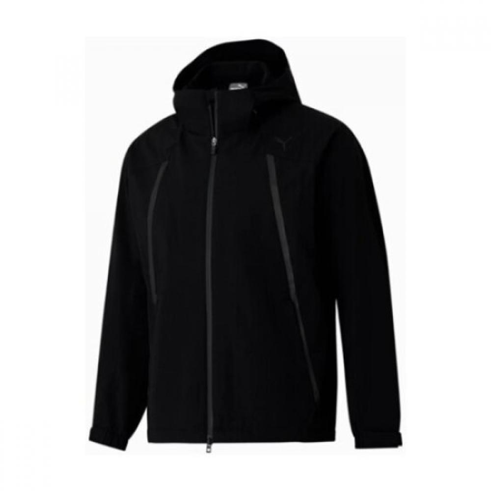 

Puma Men S Shield Stretch Woven Jacket 933357 01 size:L