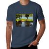 Table For Two At Lake Quinault Lodge Tshirt Utility Casual Work Tshirt