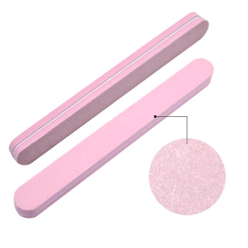 5pcs/ Pack Grit Nail Files Washable Double-Side Emery Board Nail Buffering Files Salon Manicure Tools