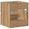 Artisan Oak Washbasin Cabinet 41 X 38.5 X 45 Cm Particleboard
