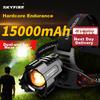 Headlamp, High Brightness, Long Battery Life, Rechargeable, Head-Mounted, High-Power Outdoor Use, Beach Combing And Fishing