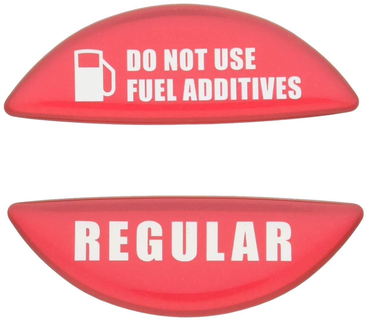 HASEPRO Magical Carbon [Hologram Fuel Cap Emblem] (Red) Honda (Regular) красный