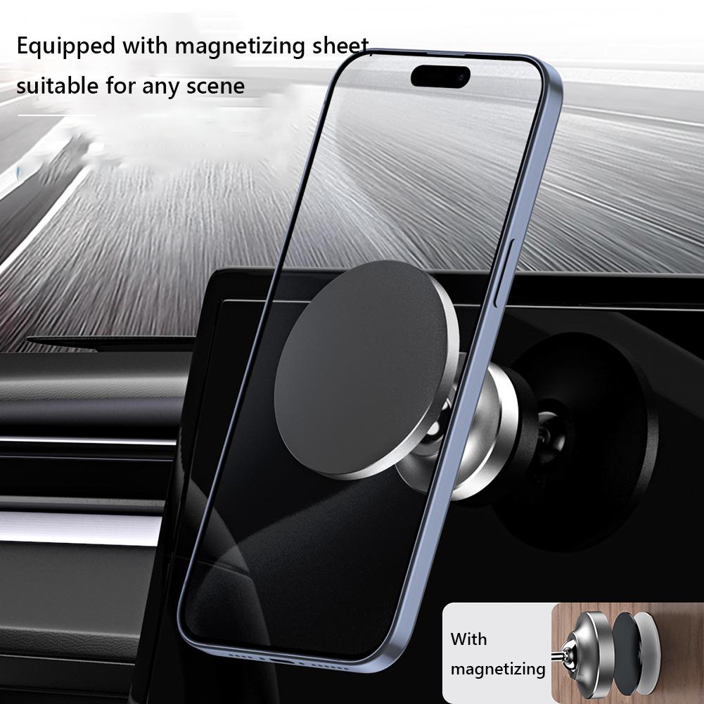 Gym Magnetic Phone Holder Alloy Base Strong Magnet Gym Phone Mount & Holder for iPhone Samsung Xiaomi Huawei for Gym Car Kitchen