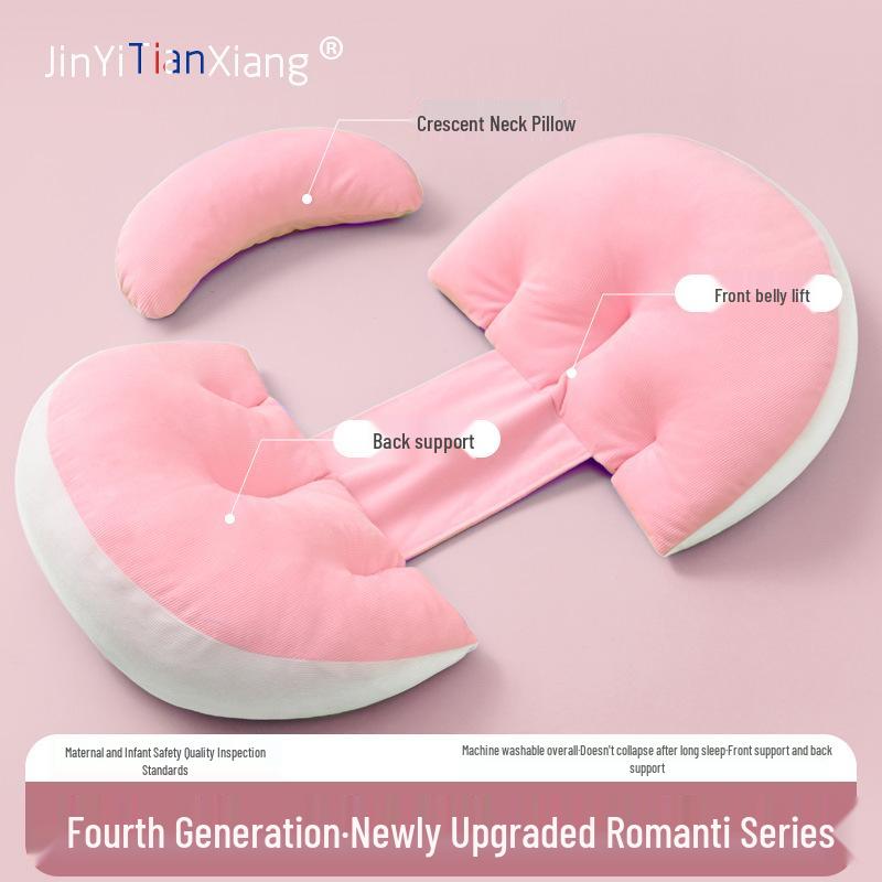 Maternity Support Pillow: Back, Belly, and Side Sleeper Comfort