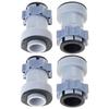 Swimming Pool Hose Adapter For 1.5" To 1.25" Connections for Up Ground Pool Pumps Saltwater Systems Easy Installation