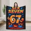 Meme  Six Seven   Italian Brainrot Green Soft Blanket Quality Throw Winter Bedspread for Living Room Bedroom Boy Girl