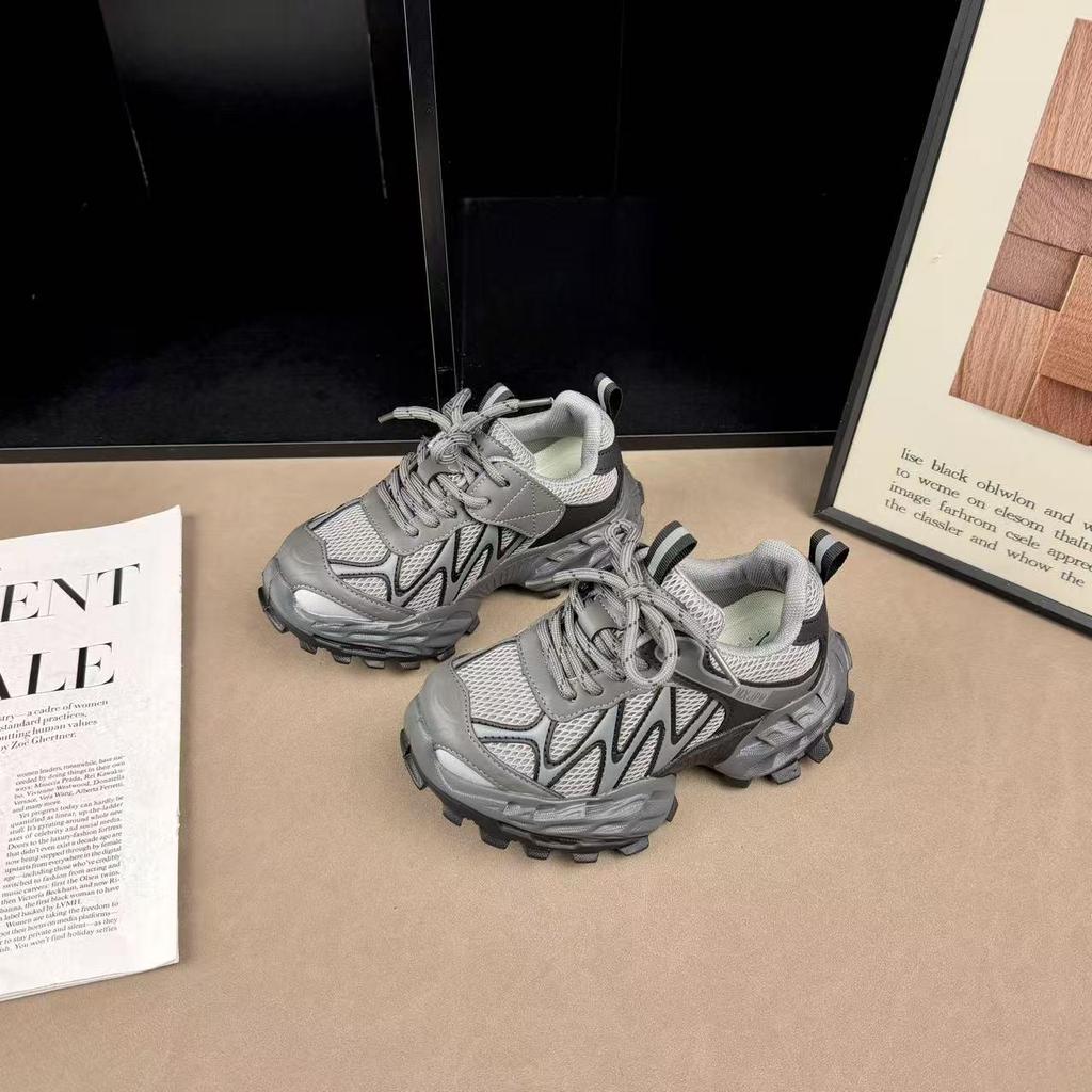 Spring Children's Mesh Breathable Retro Non-slip Unisex Sports Shoes