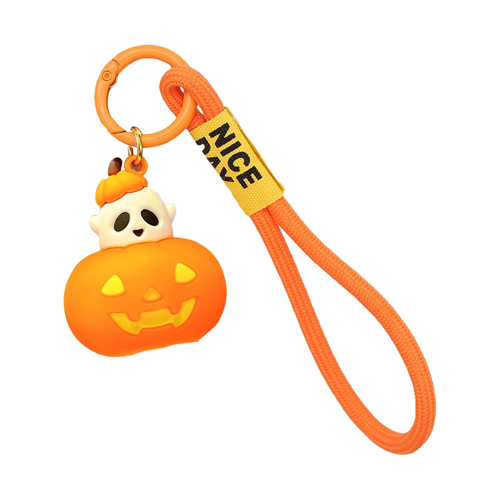 

Брелок-подвеска в виде мультфильма на Хэллоуин, женская изысканная милая кукла-машинка, праздничный подарок, брелок-подвеска One Size