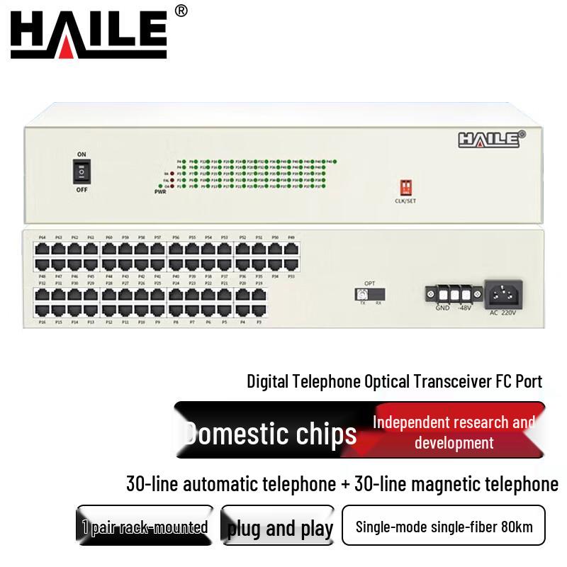 HAILE Digital Telephone Fiber Optic Multiplexer