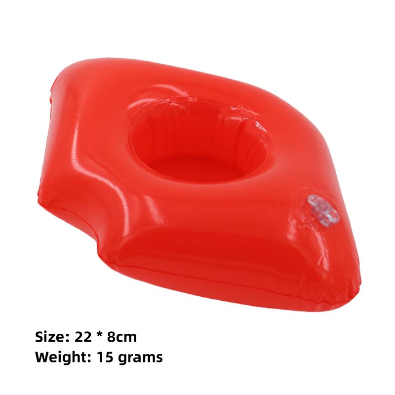 1Pcs Floating Cup Lnflatable Flamingo Beverage Cup Holder Swimming Pool Coaster Floating Device Pink Toy Beverage Holder