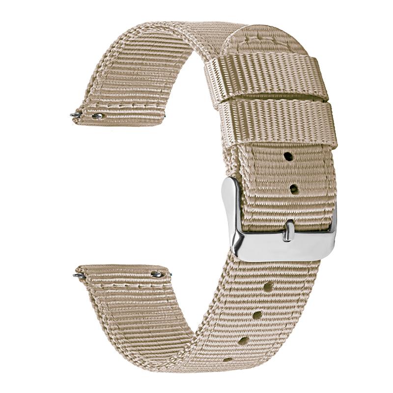 18mm 22mm 20mm Woven Nylon Watch Sport Strap Band for Amazfit Fabric Band for Samsung Galaxy 4 5 6 Gear S3 Classic Active 2