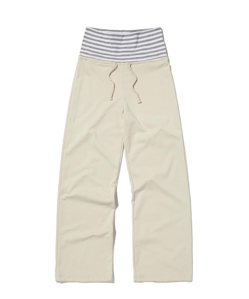 Seuweideu Layered Long Pants [Ivory]