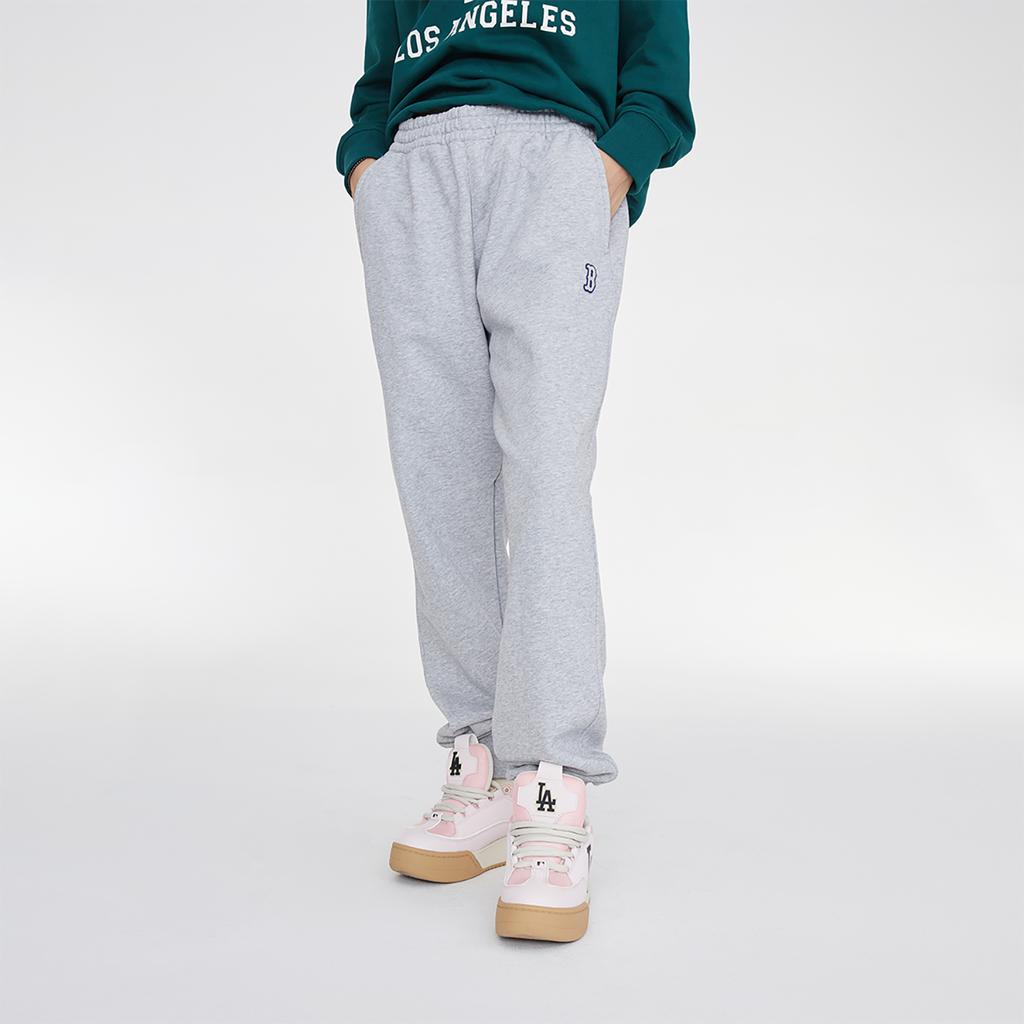 New MLB Boston Red Sox Sports Pants Unisex Light Gray 3APTB0134-43MGS