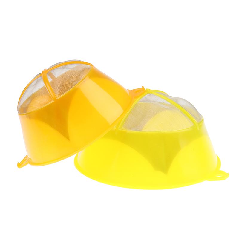 3Pcs Reusable Fine Paint Strainers Sieve Filter Cover Steel Mesh Net Plastic