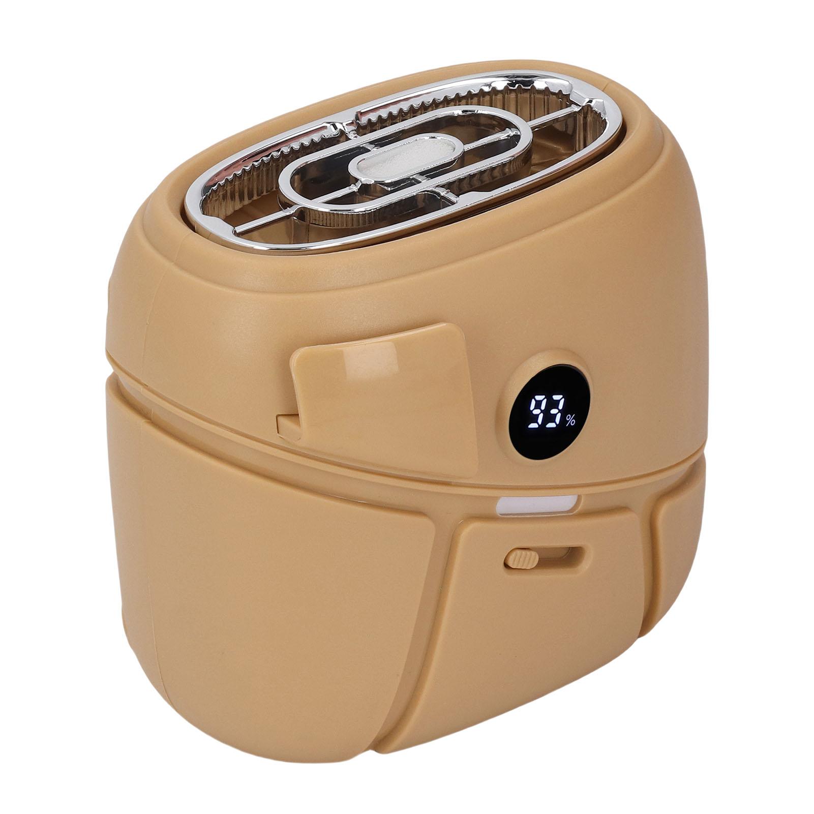 

Waist Hanging Fan LED Display Portable Cooling Fan for Outdoor Work 100 Levels Adjustment Scent Diffusion Function жёлтый