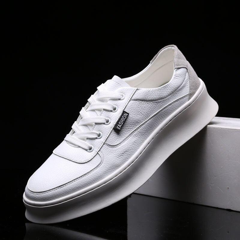 Misalwa Estilo Original Zapatos Blancos para Hombres Estudiante Escuela  Hombres Jóvenes Calzado Ocio Pesado Calzado Moderno Famoso comprar a buen  precio — entrega gratuita, reseñas reales con fotos — Joom