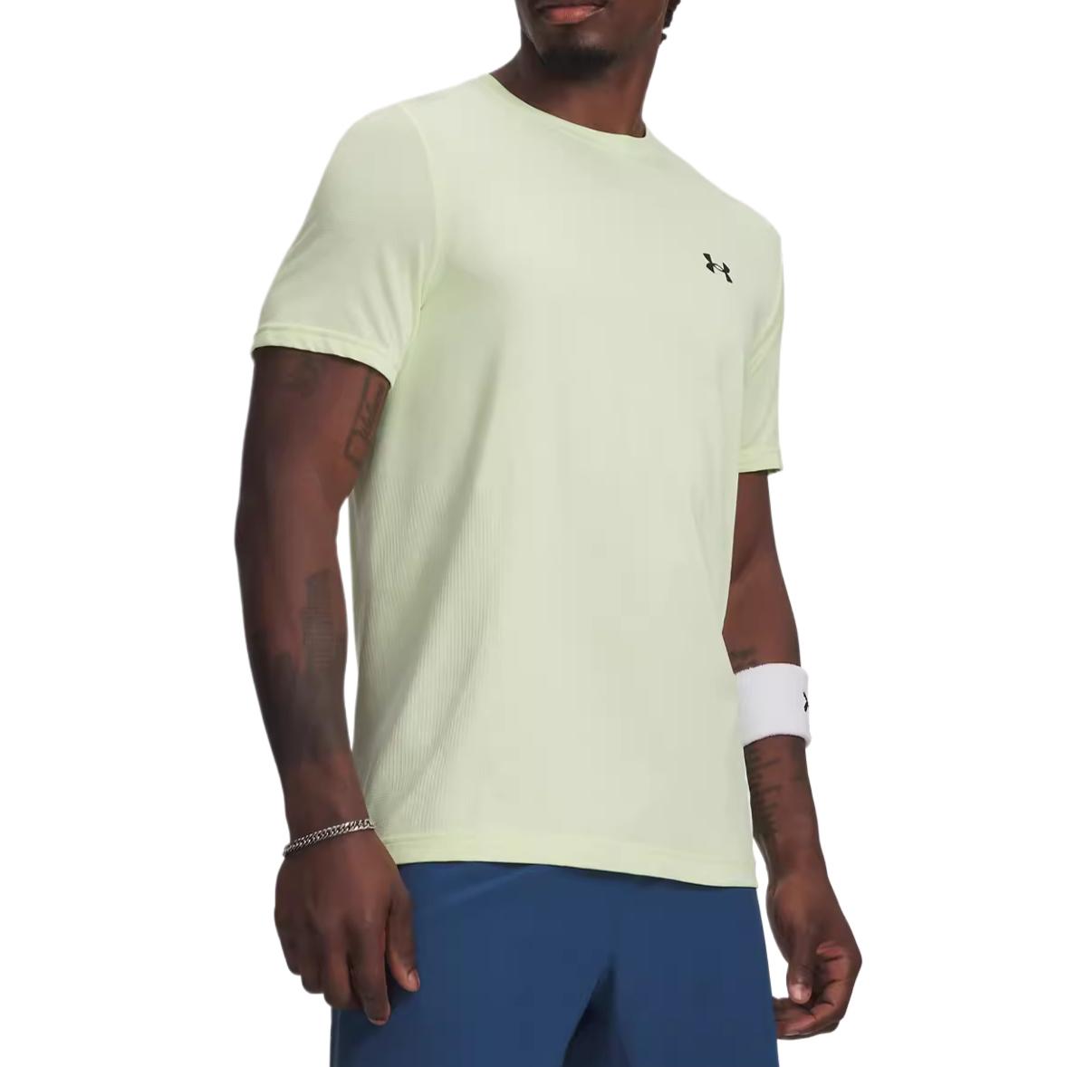 Under Armour Vanish Elite Short Sleeve Crew Neck T-Shirt Men tops 6010591-391 S